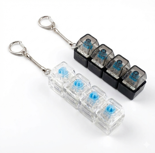 Mechanical Switch Clicker Keychain